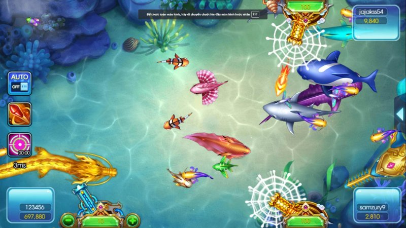 Chơi bắn cá miễn phí - Trải nghiệm thú vị và hấp dẫn trong thế giới game