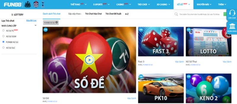 Khám Phá Thế Giới Lô Đề Nhà Cái Fun88 - Trải Nghiệm Đầy Hấp Dẫn